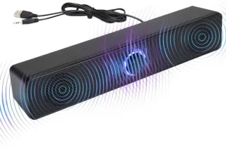 Draadloze soundbar - zwart
