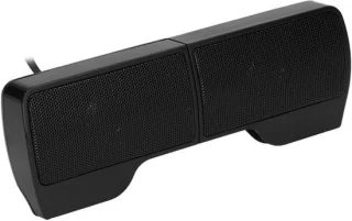 Draadloze USB soundbar voor laptop en monitor met stereo luidsprekers