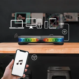 Draagbare Gaming Soundbar