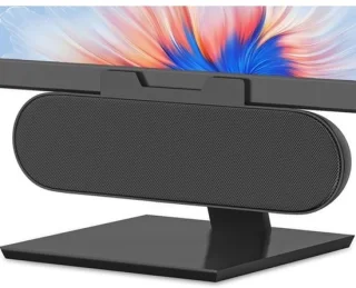 Draagbare luidspreker voor monitor (zwart)