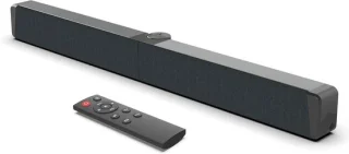 Draagbare opvouwbare soundbar - 68 cm - zwart