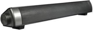 Draagbare stereo soundbar - zwart