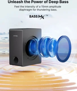 EML STORE Soundbar met subwoofer zwart