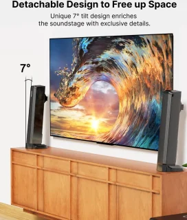 EML STORE Soundbar met subwoofer zwart