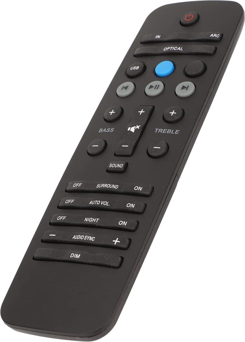 Fidelio Vervangende Afstandsbediening YKF297 006 voor HTL9100 HTL5120 HTL7180