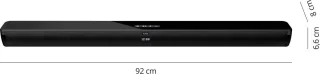 FlinQ Bluetooth Soundbar met Subwoofer Zwart