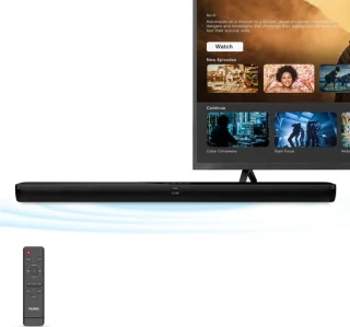 FlinQ Bluetooth Soundbar met Subwoofer Zwart