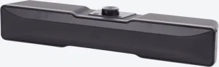 Gaming Soundbar 10W USB Zwart — compact geluid met gaming-focus