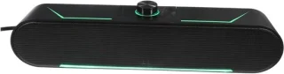 Gaming soundbar 32 cm zwart
