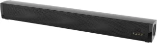 Geluidbar tv-speaker zwart