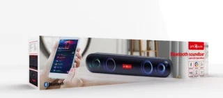 GEMBIRD SPKBT-BAR400L Draagbare Bluetooth Speaker Zwart