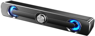 Gloovon Soundbar met Subwoofer Zwart