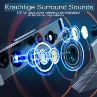Gratyfied soundbar met subwoofer en HDMI