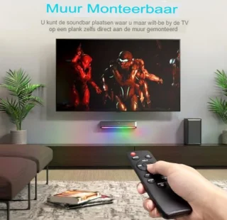 Gratyfied soundbar met subwoofer en HDMI