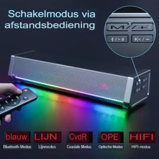 Gratyfied soundbar met subwoofer en HDMI