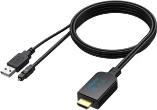 HDMI eARC/ARC-audio-extractor voor tv naar soundbar