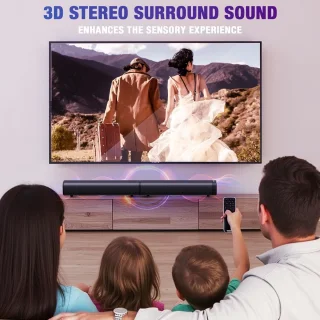 Home Cinema Soundbar met afneembare torenluidsprekers