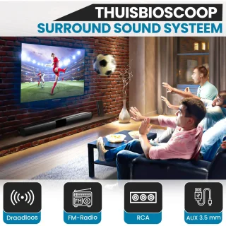 Hometastic TV Soundbar
