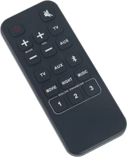 Homevero vervangende afstandsbediening voor soundbar DHT-S316 en DHT-S416