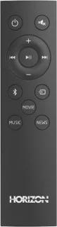 Horizon 2.1CH Soundbar met Subwoofer Antraciet