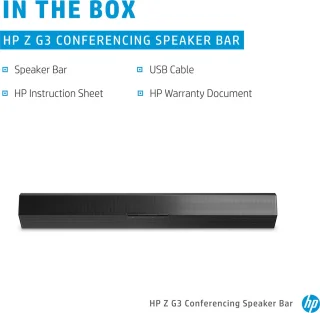 HP Z G3 luidsprekerbalk USB-A voor laptop en pc