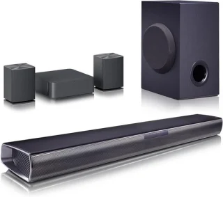 Intelligente soundbar zwart