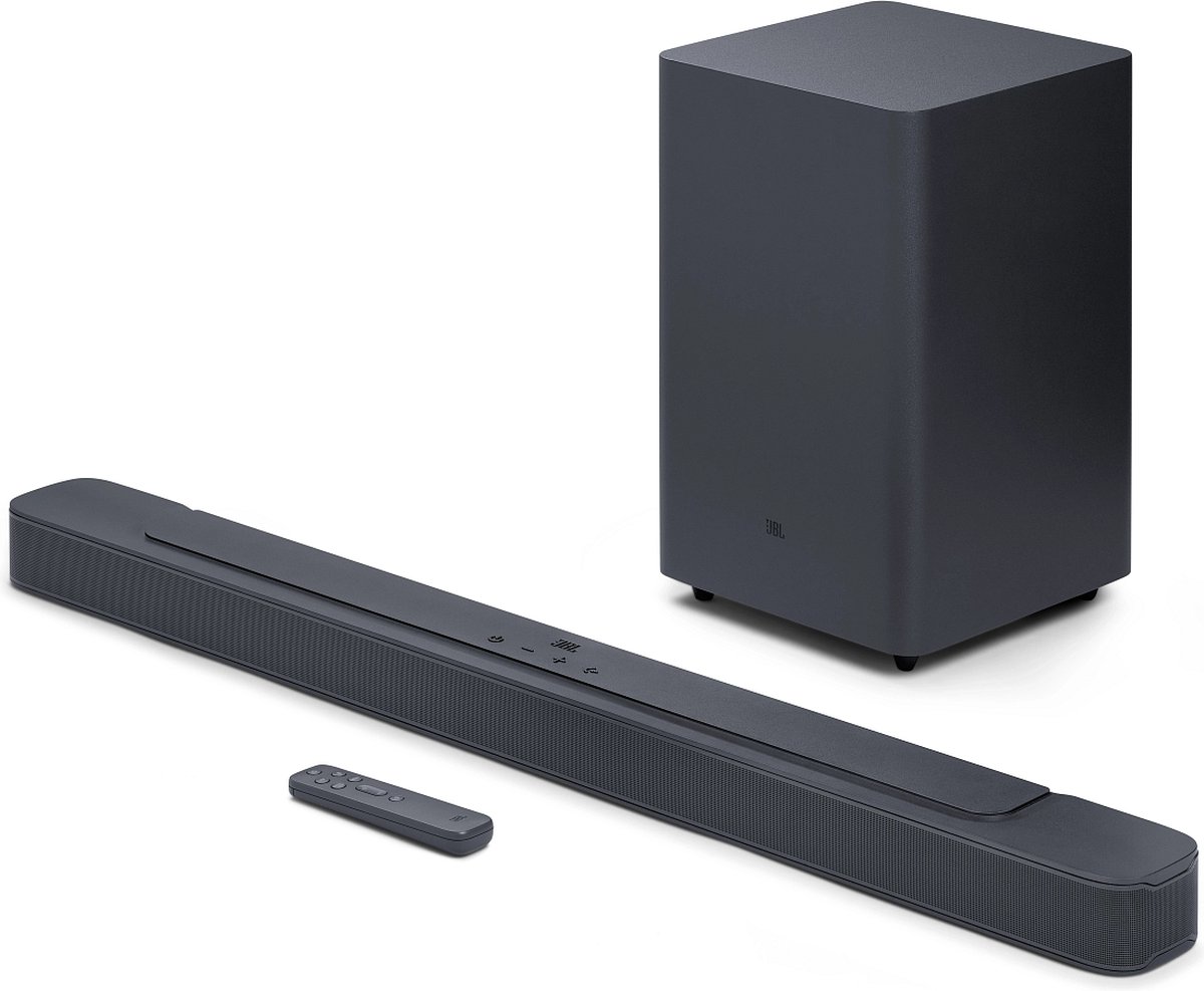 De JBL Bar 2.1 MK2 Soundbar met Subwoofer Zwart in één oogopslag