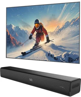 Kleine 60 cm 2.1ch Bluetooth soundbar met subwoofer