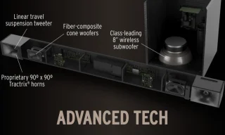 Klipsch Cinema 400 Soundbar met 8 inch Subwoofer