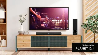 Krüger&Matz KM0575 Planet 2.1 Soundbar met Subwoofer Zwart