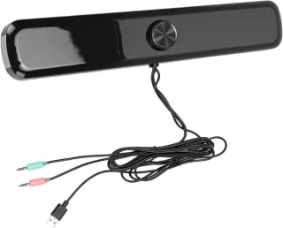 Laptop Soundbar - Computerluidspreker Zwart
