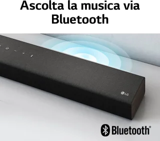 LG S40Q Soundbar Zwart