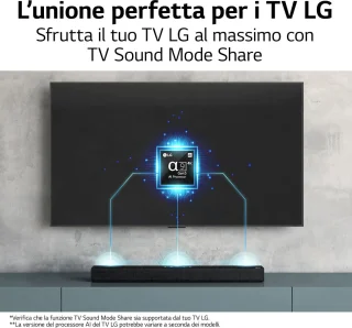 LG S40Q Soundbar Zwart
