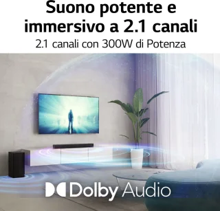 LG S40Q Soundbar Zwart