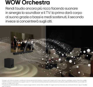 LG S95TR Soundbar met subwoofer en achterspeakers