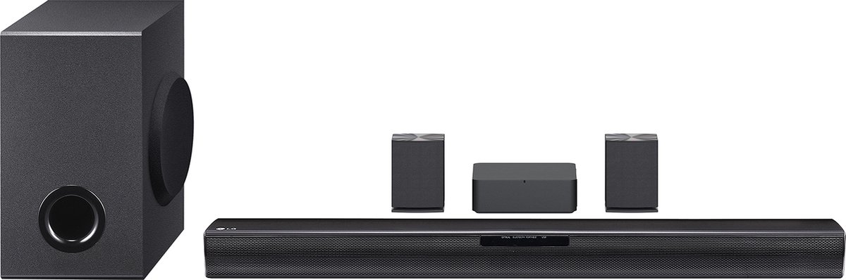 De LG SQC4R 4.1 Soundbar Zwart in één oogopslag