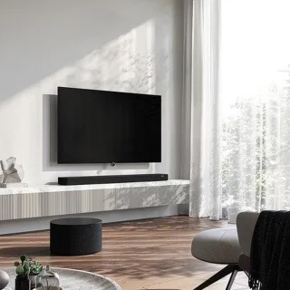 Loewe klang bar5 mr + klang sub5 basalt grey soundbar set