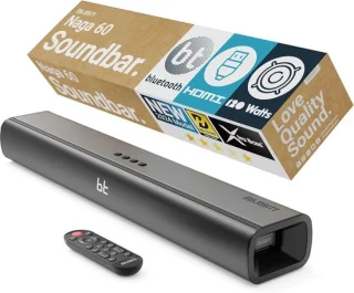Majority Naga 60 Soundbar 2.1 zwart inclusief beugel