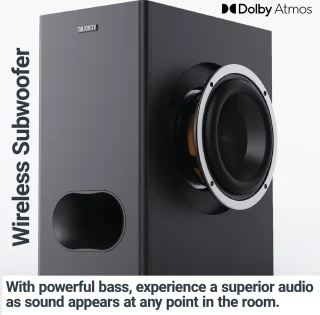 Majority Sierra Plus Dolby Atmos 2.1.2 Soundbar met Subwoofer