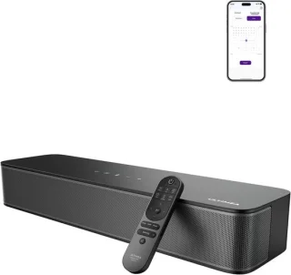Mini soundbar 2.1-kanaals met subwoofer - zwart