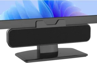 Mini Soundbar Computerluidspreker Zwart