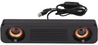 Mini-soundbar voor computers - Zwart