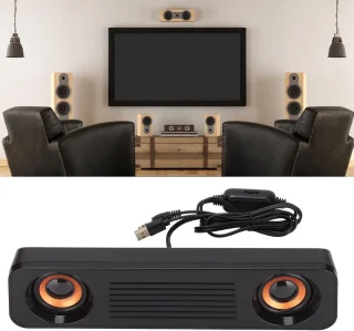 Mini soundbar voor PC en tablet