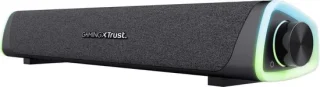 Mini soundbar - Zwart - 42 x 8 cm - 12W Audio met rgb-verlichting voor tv en pc