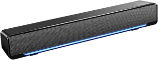 Mini soundbar, zwart
