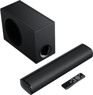 Mini soundbar zwart