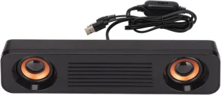 Mini-soundbar zwart