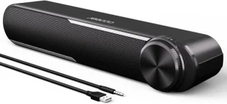 Mini soundbar - zwart