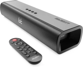 Mini soundbar zwart voor tv en pc
