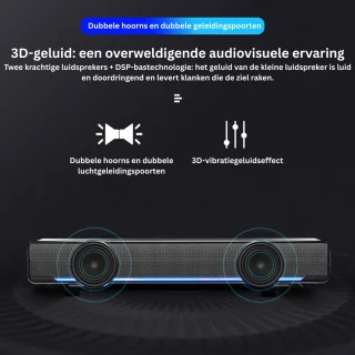MKSS® Soundbar PC USB Mini Speaker